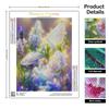 Алмазная живопись Бабочка Цветок Полный круглый Мозаика Животное Полный комплект Вышивка Украшение Гостиная 30x40 см/12x16 дюймов