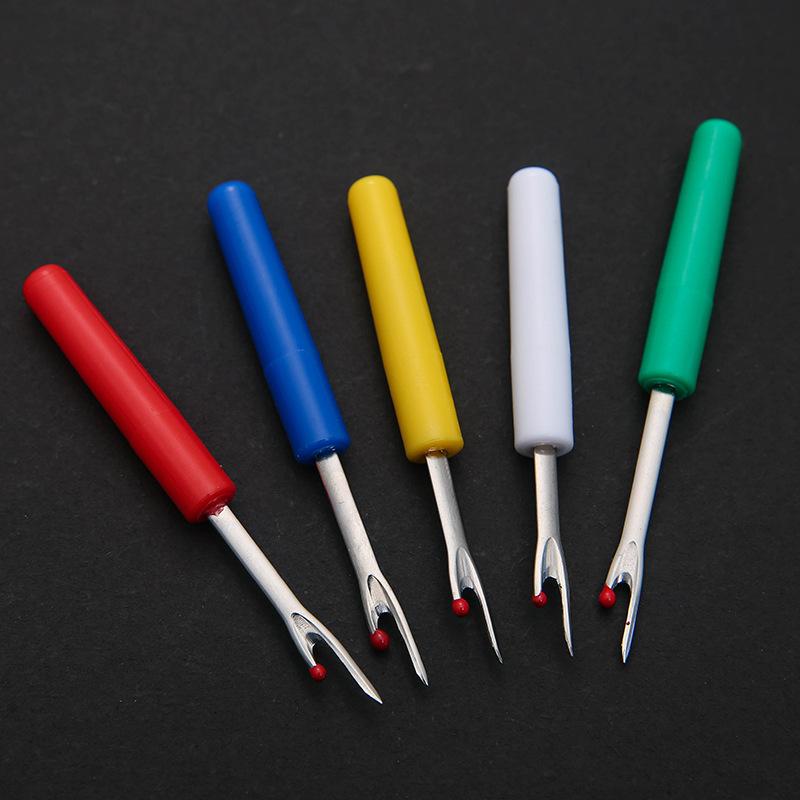 New 2PCS/Set Small Sewing Seam Ripper Kit Colorful Sewing Stitch Thread Unpicker Seam Ripper Thread Cutter Scissor for Sewing