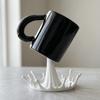 Plastic Milk Splash Cup Rack 3D Printed Water Spray Cup Holder Table Ornament  Photography Prop