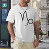 Capricorn Twelve Constellation (1) Crewneck T-shirt Sport Tees Hot Sale Funny Novelty Leisure USA Size