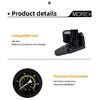 Bicycle Pedal Pump Foldable Base High Pressure Labor-Saving Fast Inflating Beautiful mouth/Law mouth Universal Cycling equipment