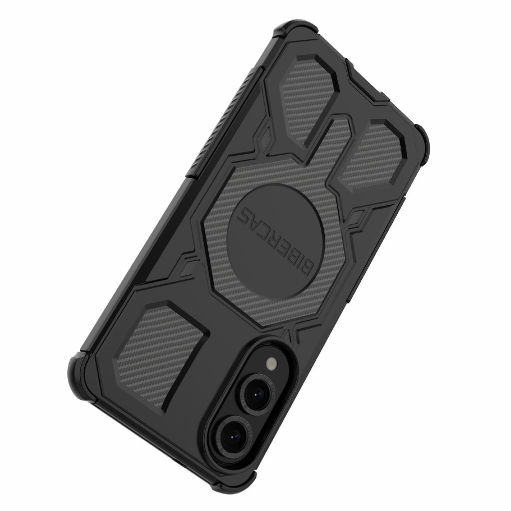 BIBERCAS J-16 Series For Samsung Galaxy S25 Edge Case Compatible with MagSafe Anti Drop TPU+PC Phone Cover