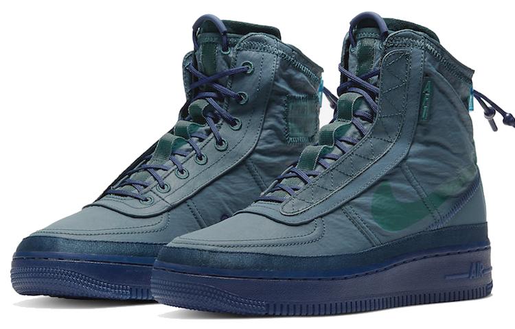 Nike Nike Air Force 1 Shell Midnight Turquoise Женские BQ6096-300