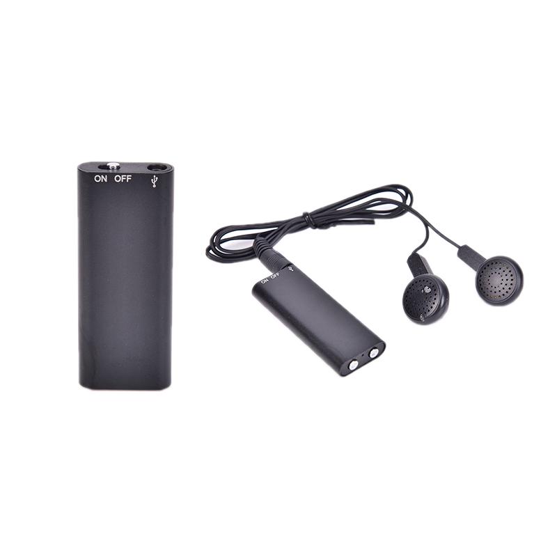 1Pc Portable Mini Audio Recorder Voice Activated Listening Device 96 Hours 8Gb