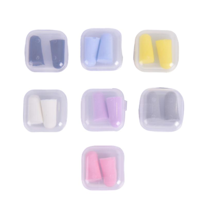 Anti-Noise Soft Ear Plugs Sound Insulation Ear Protection Earplugs Sleeping Plug