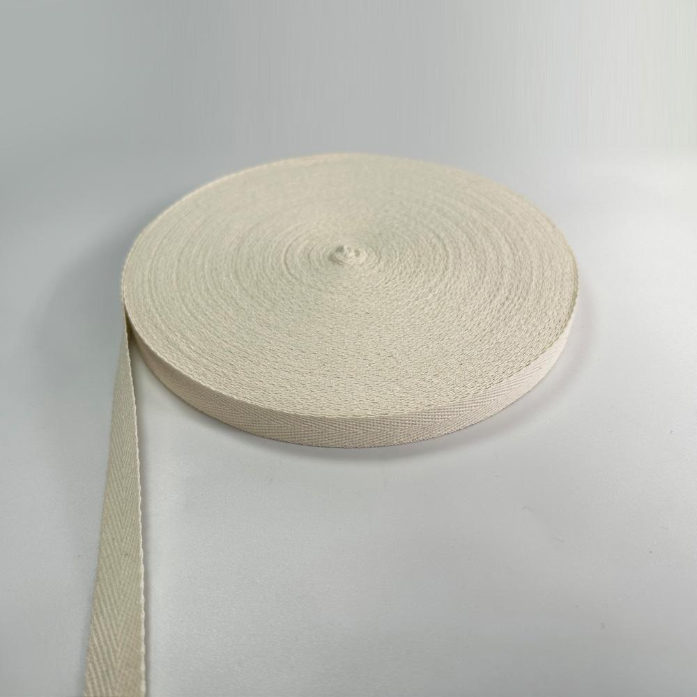 50meters 30mm 40mm 50mm Black White Beige Plain Cotton Binding Ribbon Webbing Tape 10mm 15mm 20mm 25mmTrimming