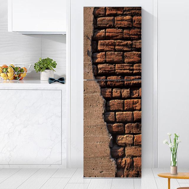 Наклейки с розами на холодильник, обои для кухни, виниловый плакат, наклейка на холодильник, домашний декор, спальня, новогоднее украшение