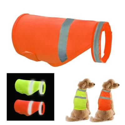 Одежда для собак Big Dog Night Светоотражающая защитная одежда Pet Breathable Жилет