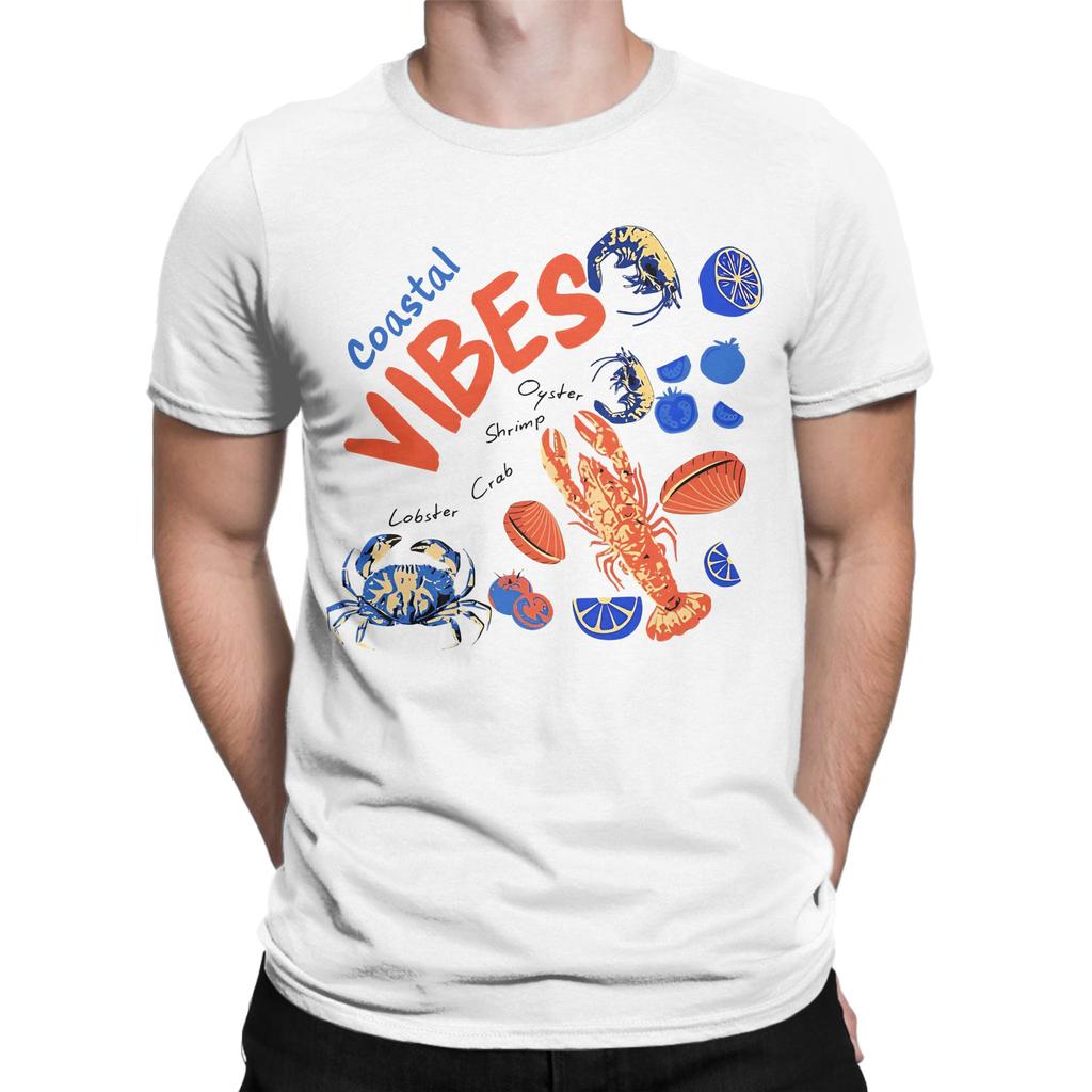 Rock Lobster Unisex Unisexs T Shirt Humorous Tees Short Sleeve Round Collar TShirts 100 Cotton Party Clothes