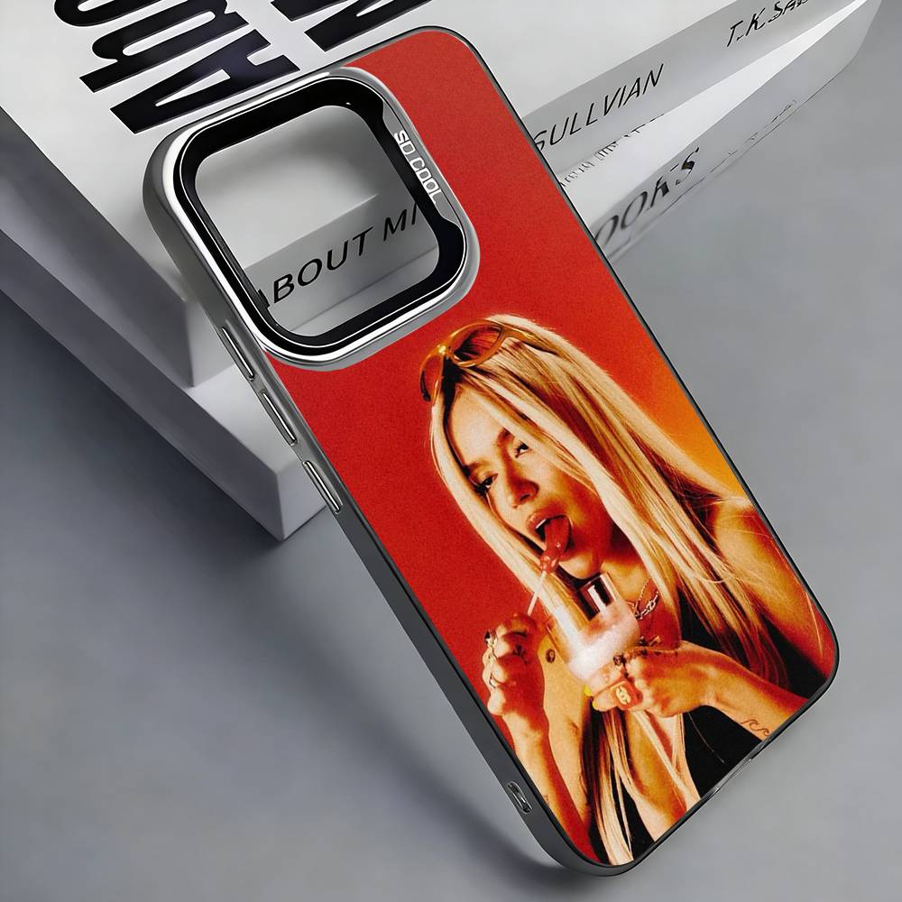 K-Karol G Колумбийский чехол для телефона для iPhone 17, 16, 15, 14, 13, 12, 11 Plus, Pro Max, Цветной серебристый чехол Funda