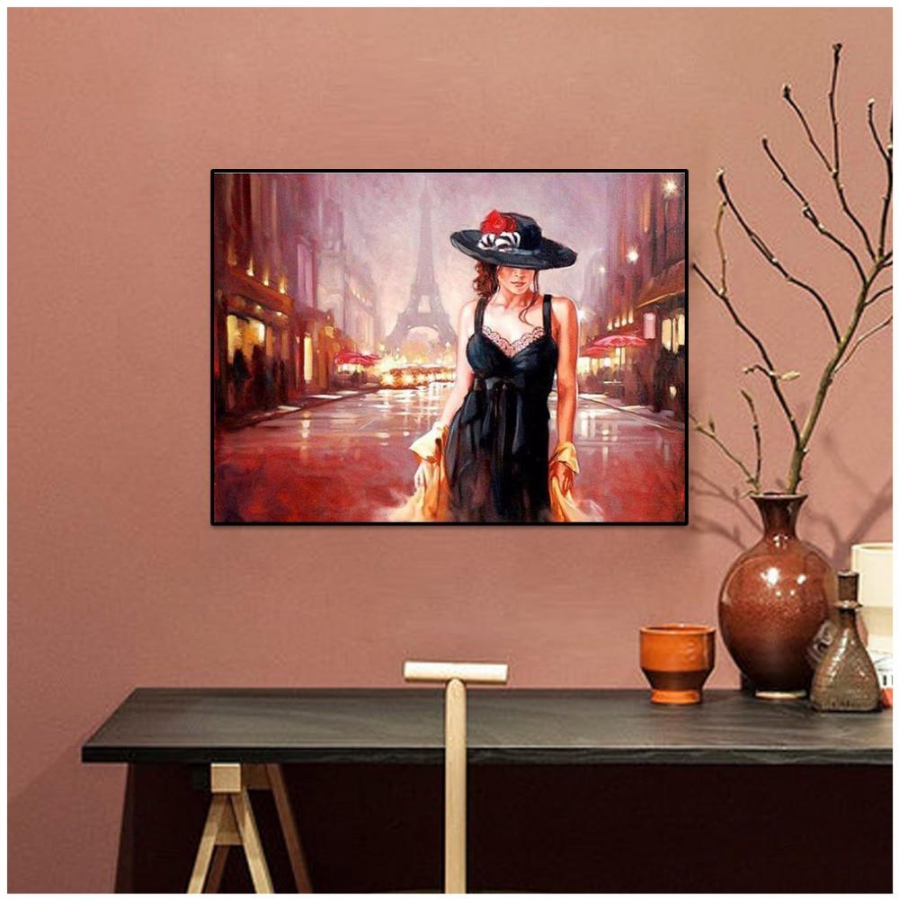 Diamond Painting Sexy Lady In Dress Diamond Mosaic Picture Embroidery Pattern Embroidery