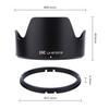JJC Reversible Lens Hood for Canon RF 35mm MACRO IS STM Compatible with Canon EOS and RP Compatible with Protective Filters and Lens Caps F1.8 Lens,