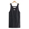 Wear Resistant Waistcoat Style Apron Breathable Coffee House Aprons Durable Kitchen Apron  Baking