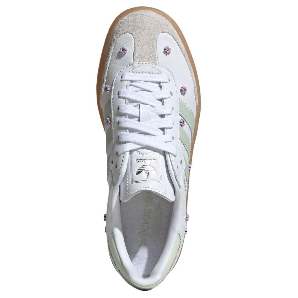 Sambae Wmns Adidas Originals 'Cloud White Linen Green Gum' Женские JS3954