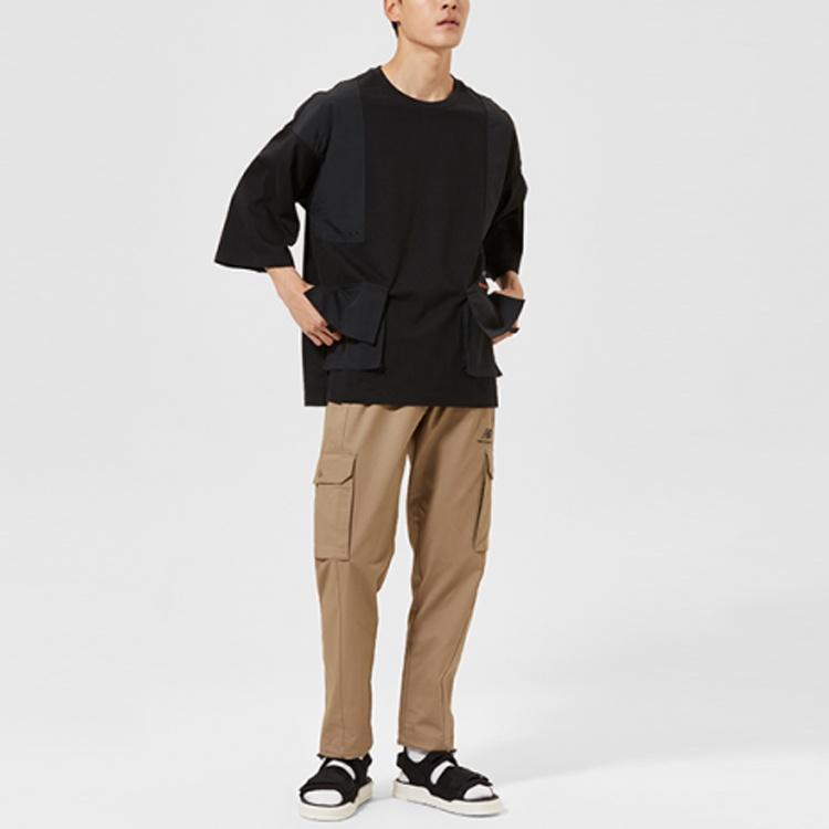 New Balance Pocket Cargo Pants Asia Sizing 'Khaki' Men's AMP12397-INC