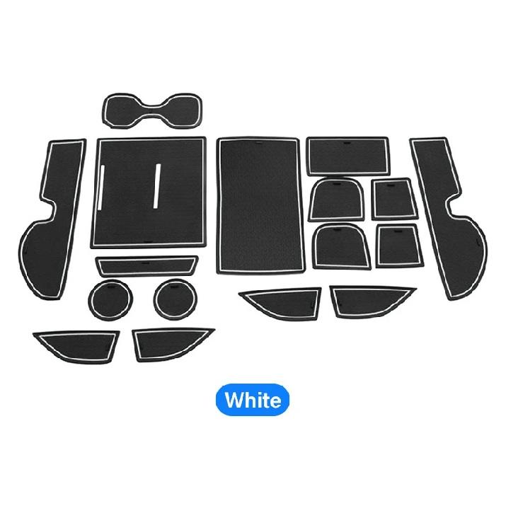 Car Interior Non-Slip Mat Door Groove Pad Gate Slot Cup Accessories For Honda CR-V CRV 6th Gen 2023 2024 2025 Hybrid
