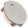 Aklot Tambourine Birch Hand Drum 10 дюймов перкуссия Double Jingle Type для детей Музыкальные классы Вечеринки, Подарки, Образование, KTV, Игры, Концерты,