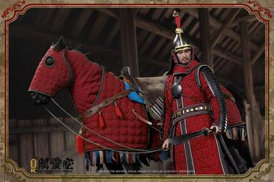 Фигурка Красная Лошадь Снасти и лошадь не [TOYBARJAPAN] 1/6 Аксессуары/KLG KLG-D202012A (кукла включена)