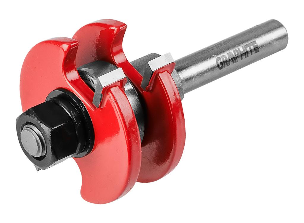 HM spline cutter, 41 x 6.35 mm, 8 mm shank