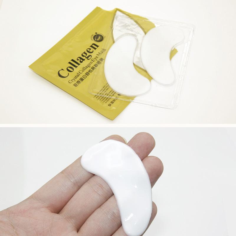 Коллагеновая успокаивающая маска для глаз Crystal Color Питательная, увлажняющая и увлажняющая маска для глаз