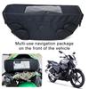 Motorcycle Waterproof Handlebar Travel Storage Bag Motorcycle For Yamaha BMW Modified Front Bag Storage Bag Front Hangin O3P9
