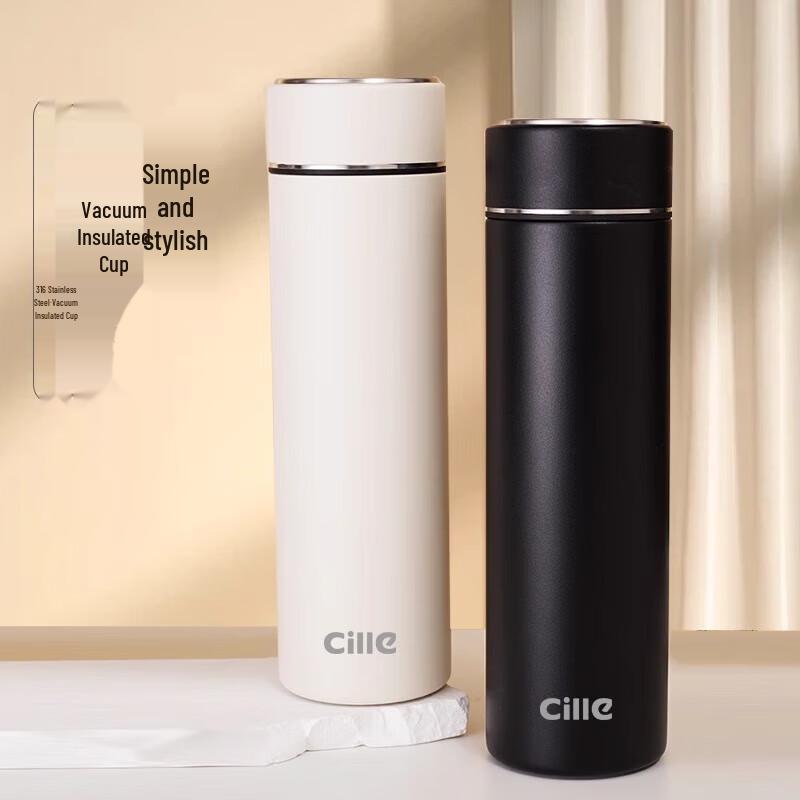 Cille Count Insulated Stainless Steel Water Bottle