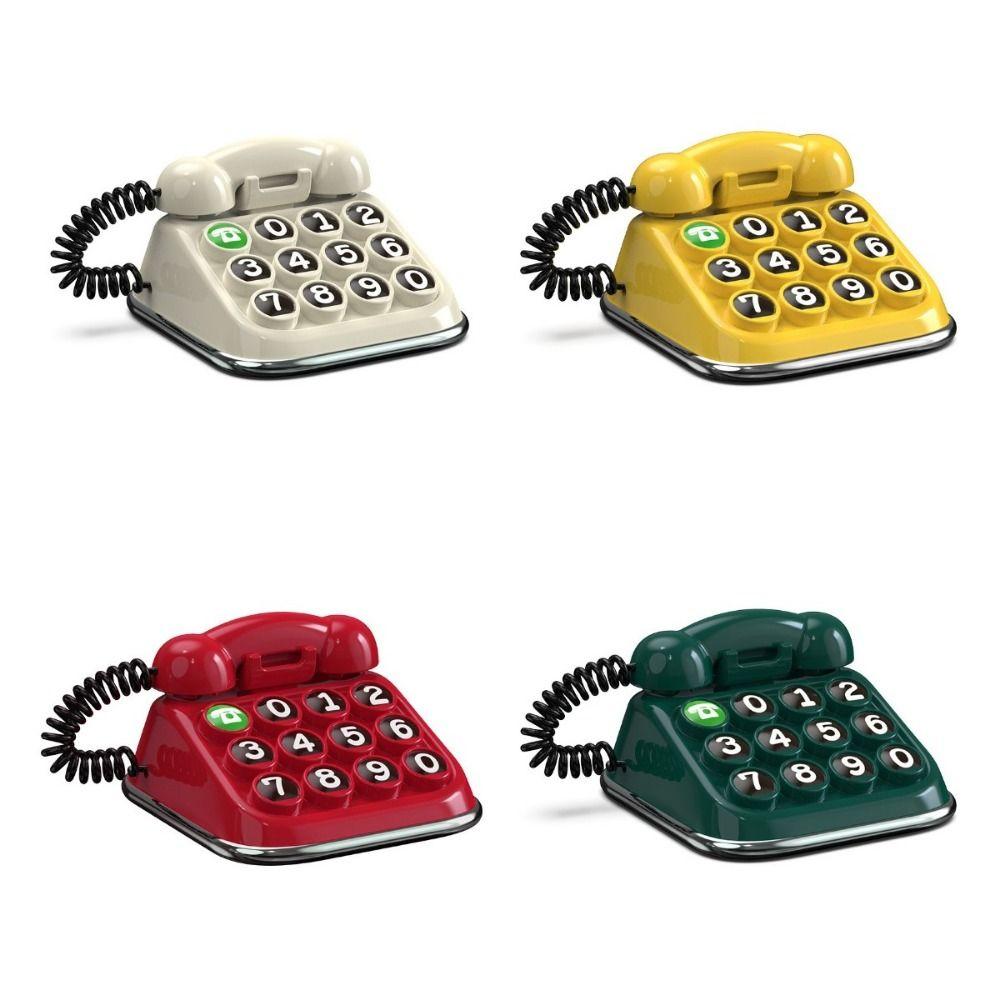 Keyboard Car Dashboard Ornament Retro Car Phone Number Sign Car Interior Accessories