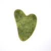 Green Natural Jade Guasha Scrapping Plate Gua Sha Massager Face Meridian Scrapping Plate Piece Massage Tools Arm Massage Tool