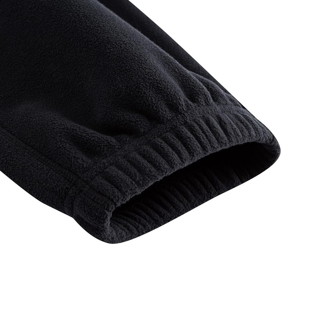 Anta Серия Outdoors Флисовые длинные брюки Мужские брюки Базовый черный 952546301-4