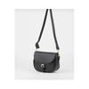 Women's Black Small Size Simple And Stylish Snap Closure Cross Shoulder Bag