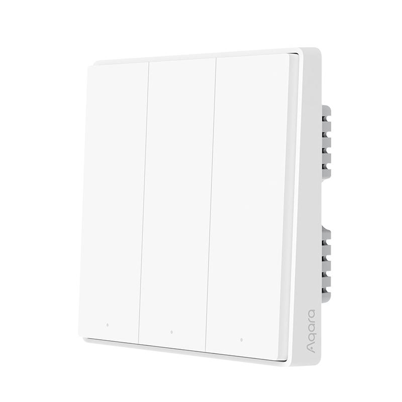 Aqara Liren D1 Smart Switch connects to Mijia HomeKit wireless remote control panel.