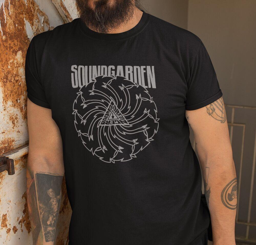 Soundgarden Badmotorfinger Крис Корнелл Rockband Сиэтл Гранж Футболка Унисекс