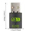 600Mbps Bluetooth 5.0 2 in1 Dongle Bluetooth BT+AC600 Wifi Network Adapter Dual Band WiFi Receiver Wireless Network Card