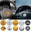 1 шт. 52 мм 57 мм Наклейки-эмблемы на центр руля автомобиля Для Mercedes Benz AMG W203 W206 W205 W211 W212 W201 W210 Аксессуар-значок