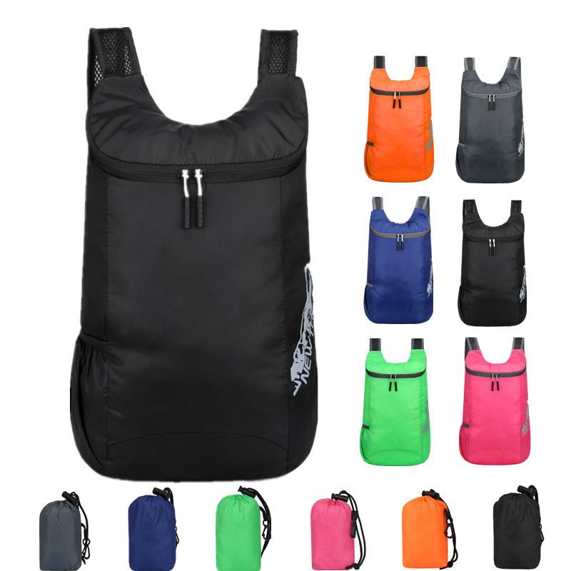 Sport Backpack Waterproof Lightweight With Arc Shoulder Straps For Hiking And Camping