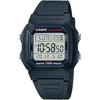 Watch Standard Digital W-800H-1AV Genuine BOX Men's Black Overseas Model