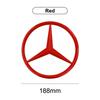 3D Car Front Hood Emblem Bonnet Sticker Rear Trunk Badge Decal For Mercedes Benz AMG E S C A B Class GLE GLS CLA CLE GLC CLS GLA BJ1