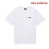New Balance Half Club ShorT Sleeve T shirT Uni Wappen Logo H18 Nbnefco313