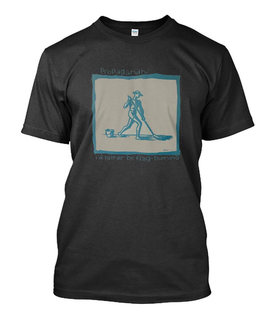 Propagandhi Canadian Old School Folk I'd Rather Be MAN WOMAN T-Shirt S to 5XL