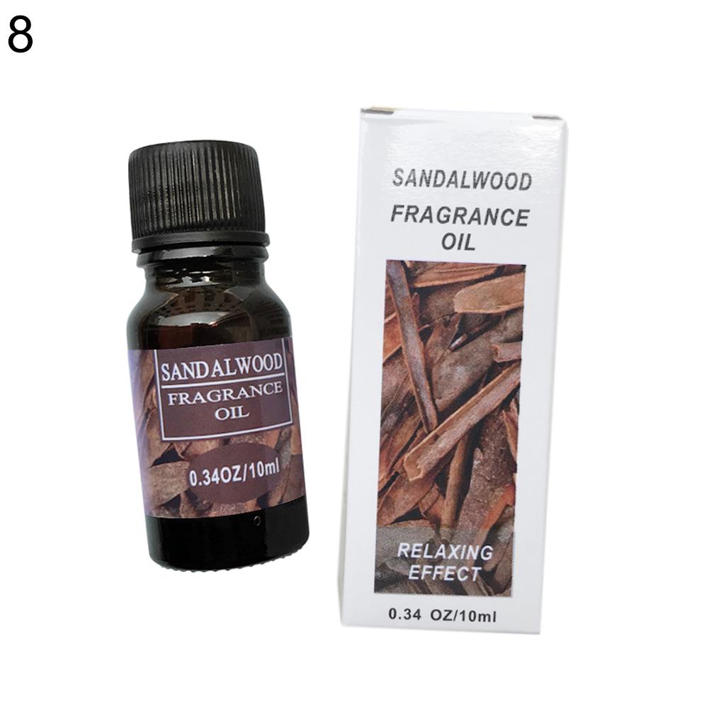 New 10ml Plant Essential Oil Water Soluble for Car Home Air Humidifier Freshener Sales Promotion