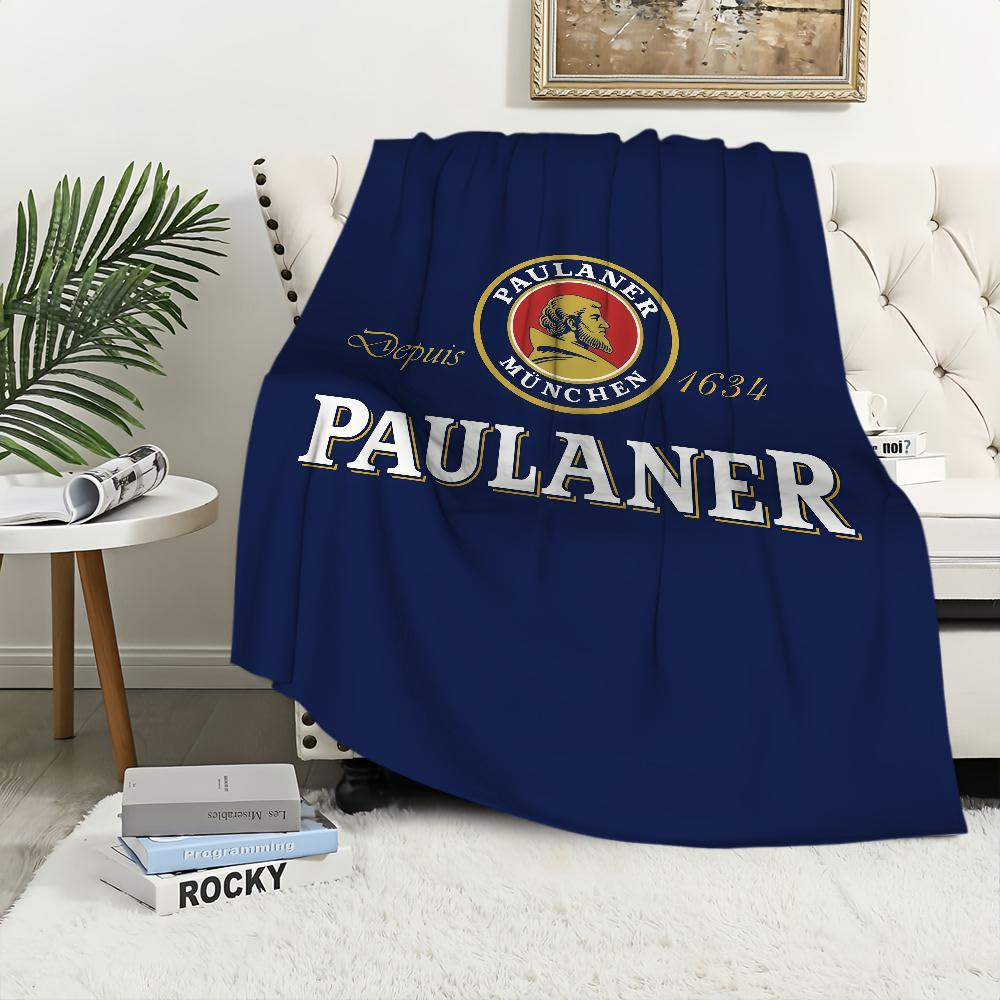 P-Paulaner Munchen Плед Мягкий Плед для Пикника Кровати Дивана Дома Спальни Уютный Теплый Комфортный