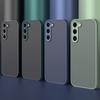 Матовый силиконовый чехол для Samsung Galaxy A15 A25 A35 A55 A14 A54 A34 A24 A53 A33 A73 A23 A52 A32 A72 Armor Hard PC Cover Fundas