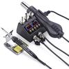 JCD 8586D Soldering Station 2 IN 1 Hot Air Gun Electric Soldering Iron LCD Dual Digital Display 750W SMD Welding Rework Station