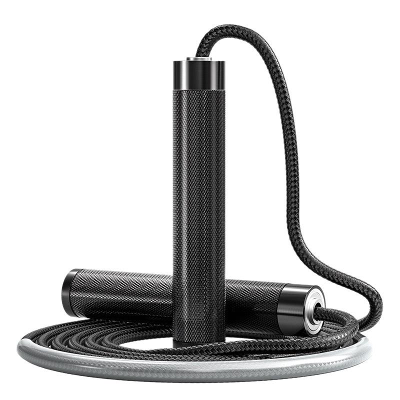 Adjustable Anti-slip Aluminum Jump Rope for Fitness, Fat Burning, Sports, and Competition