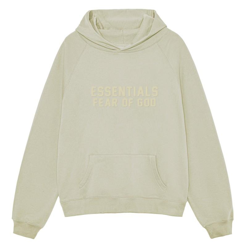Худи Fog Essentials Zone с объемными flocked 3D буквами, зимняя утолщенная хлопковая толстовка, унисекс, оверсайз