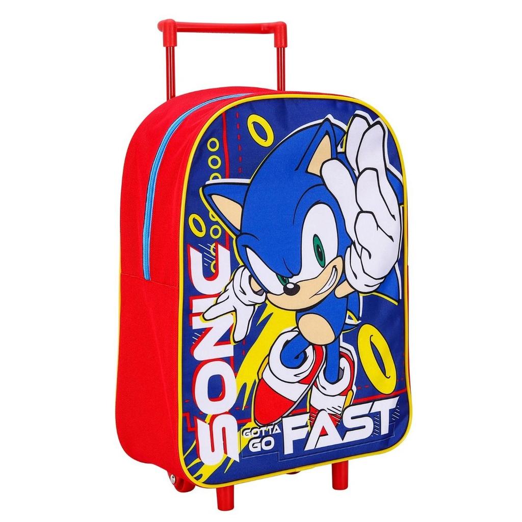 Sonic The Hedgehog Gotta Go Fast Trolley Bag