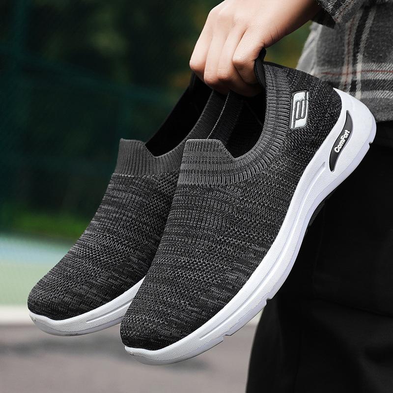 Shoes Men's Shoes Casual Shoes Flying Weaving Breathable Not Stinky Feet