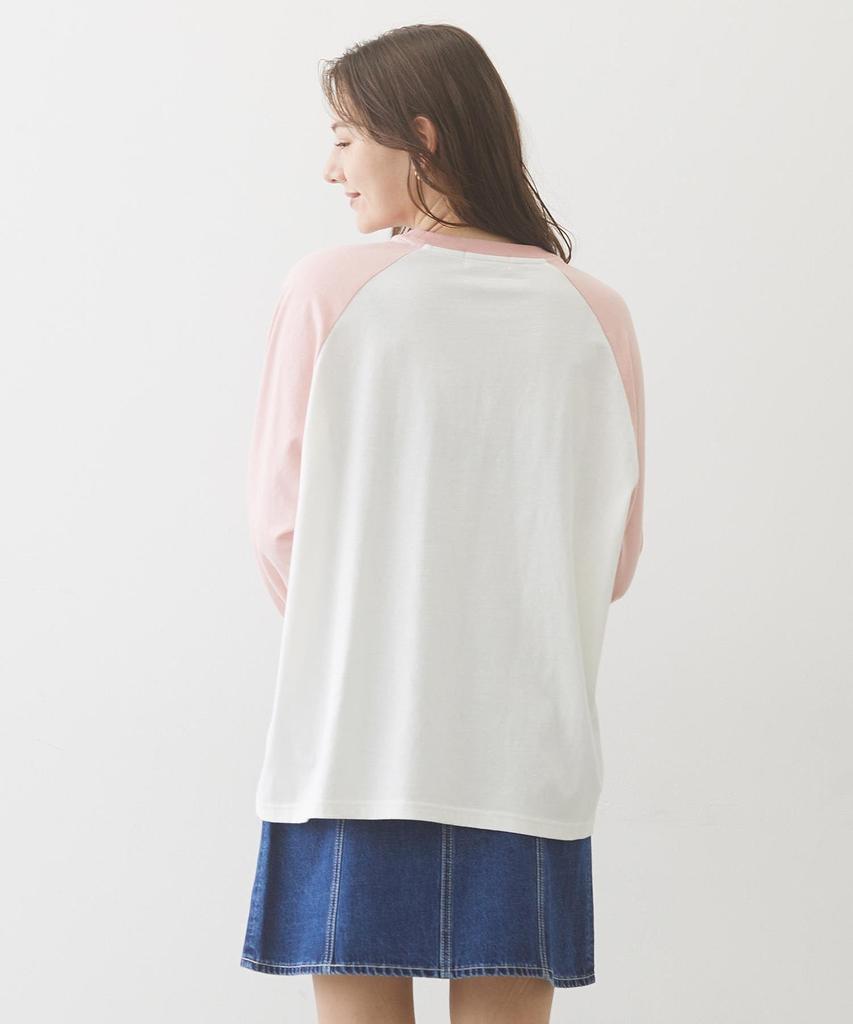 Milkfed Kitten Baseball KITTEN TEE Medium Tee, B/B 103244011007, LtPINK,