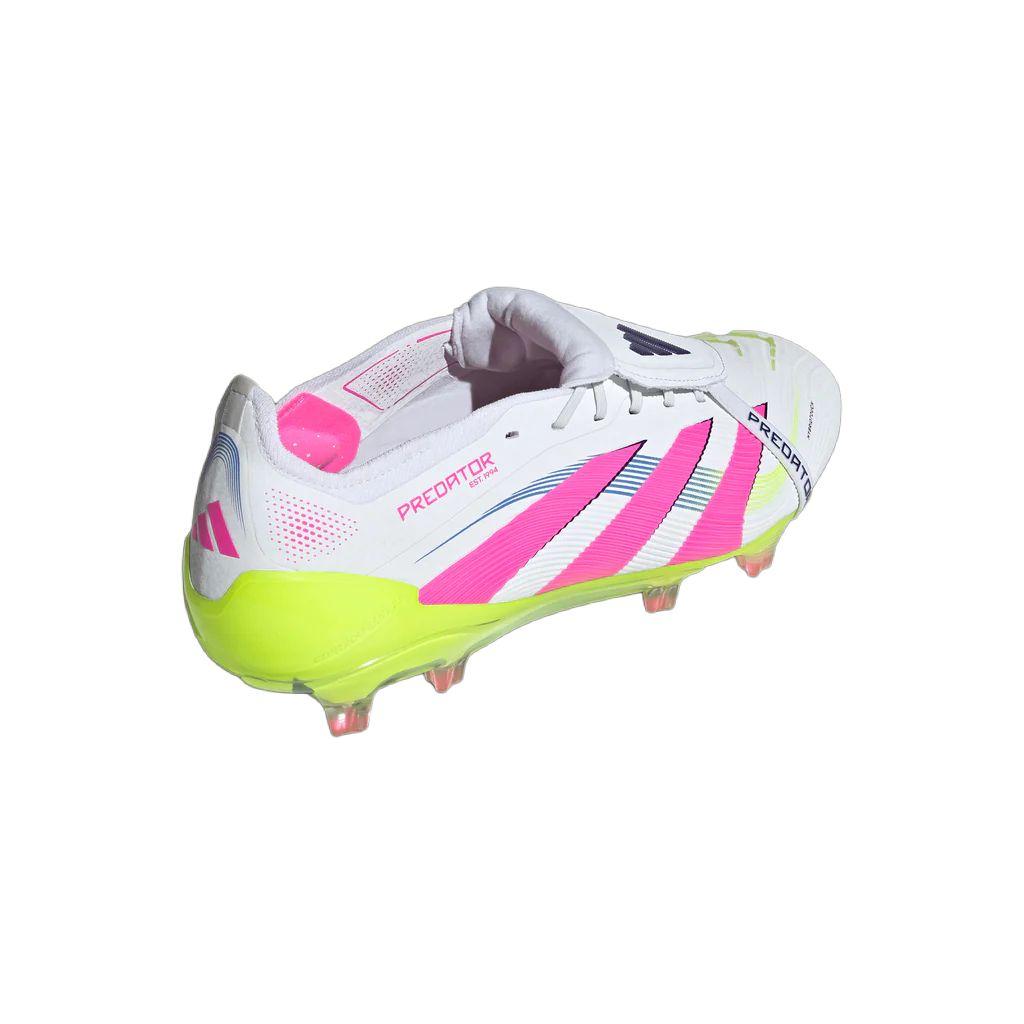 Adidas Predator 24 Elite Foldover Tongue FG Celestial Victory Pack Unisex Sneakers White Cloud-White Lucid-Pink ID8967