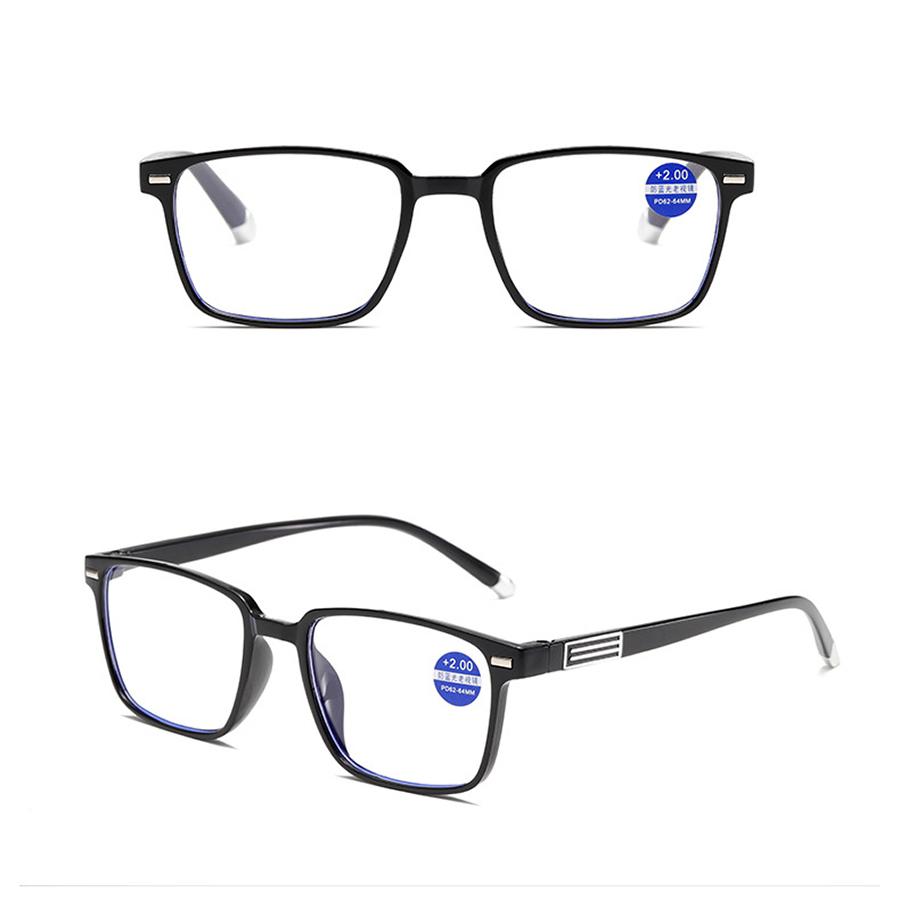 KOTTDO унисекс ультра легкие классические пластиковые очки для чтения с прозрачными линзами, защищающими от синего света